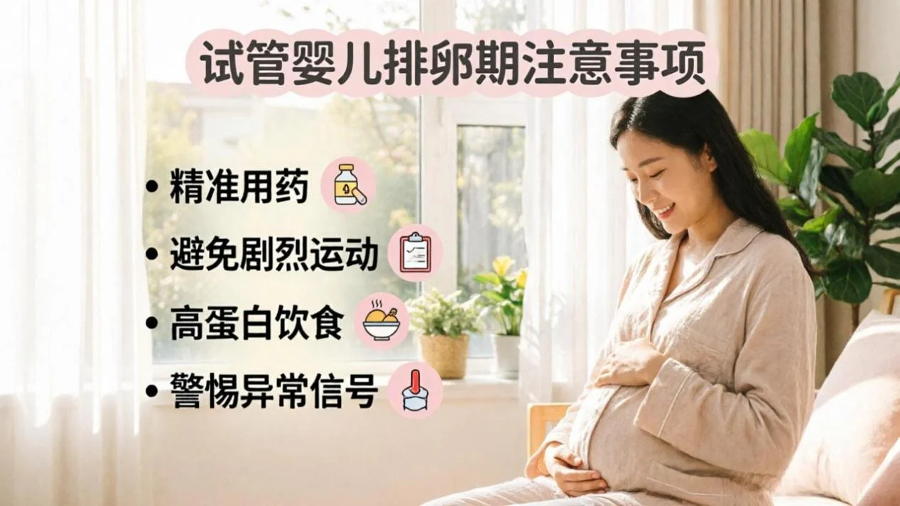 试管婴儿在排卵期应该注意哪些事项