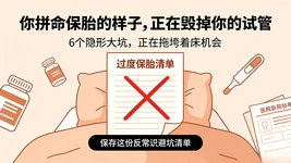 你拼命保胎的样子，正在毁掉你的试管