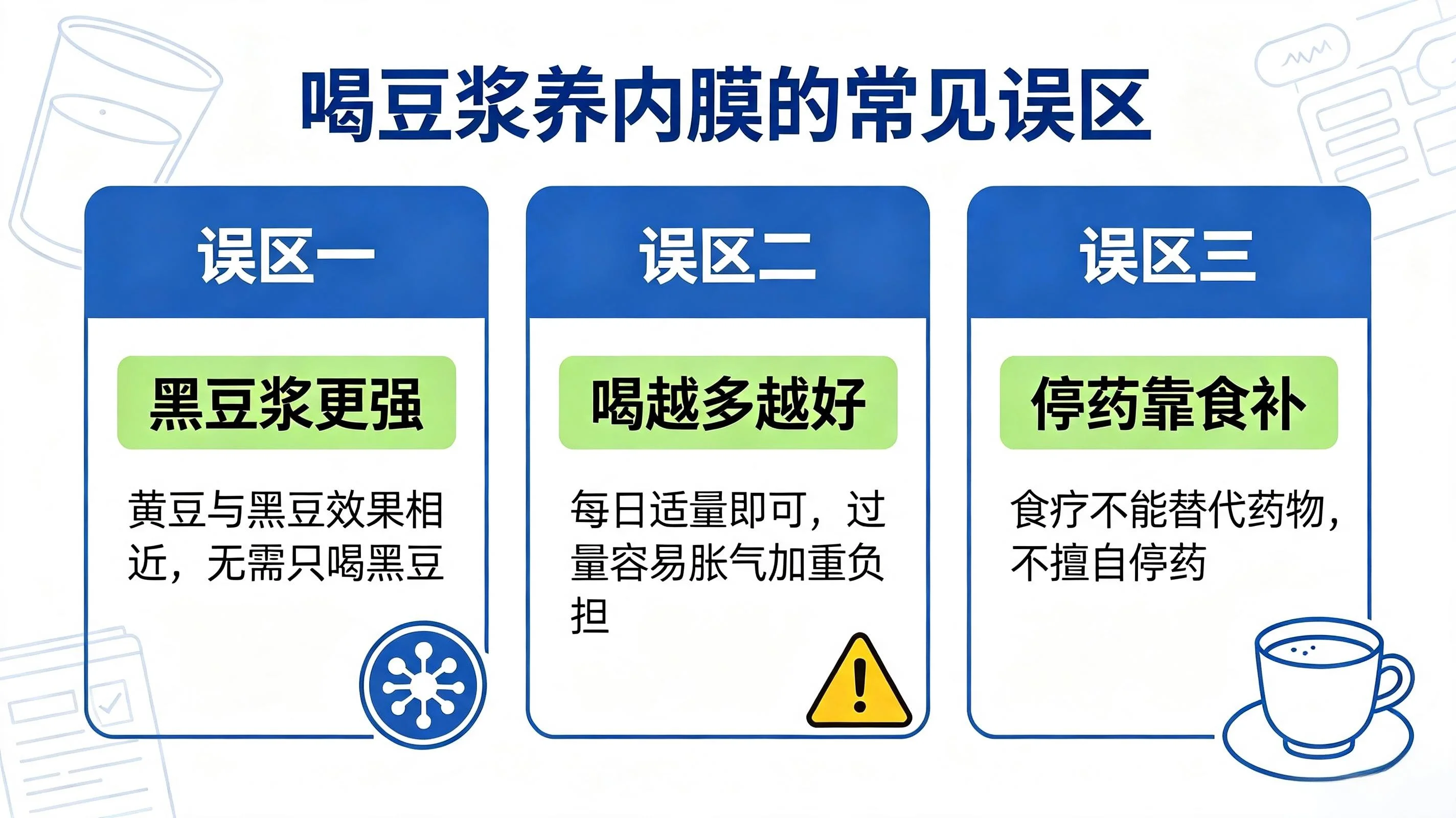 喝豆浆能增厚内膜?(1) 喝豆浆能增厚内膜?(1)
