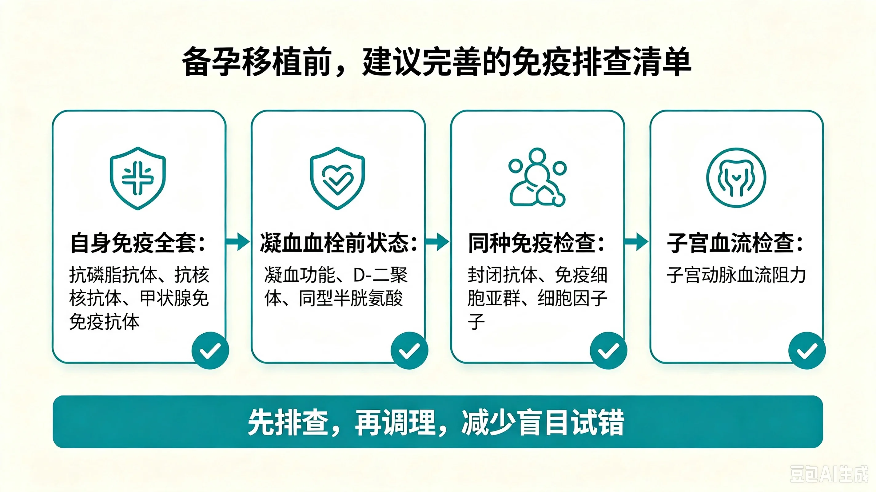 不要等到多次试管失败、胎停,才想起完善免疫检查(3) 不要等到多次试管失败、胎停,才想起完善免疫检查(3)