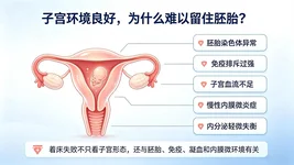 子宫环境良好为什么留不住胚胎？